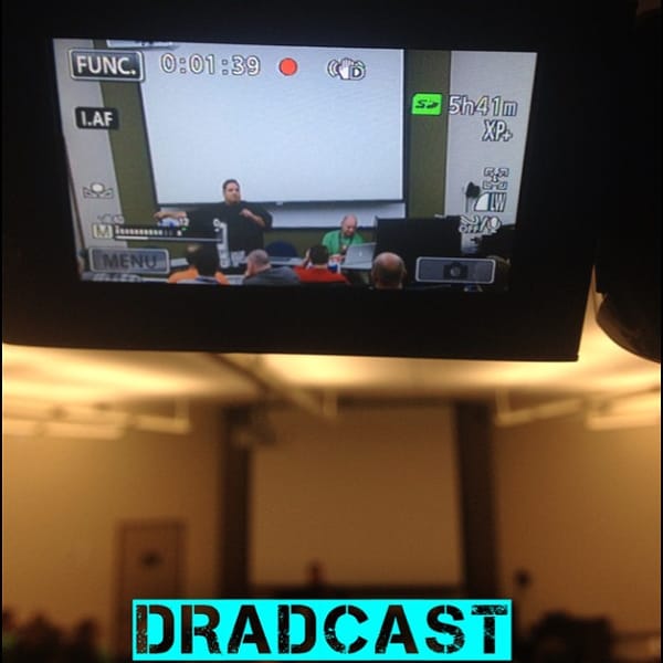 #Dradcast intro by @ChrisLema #wcoc