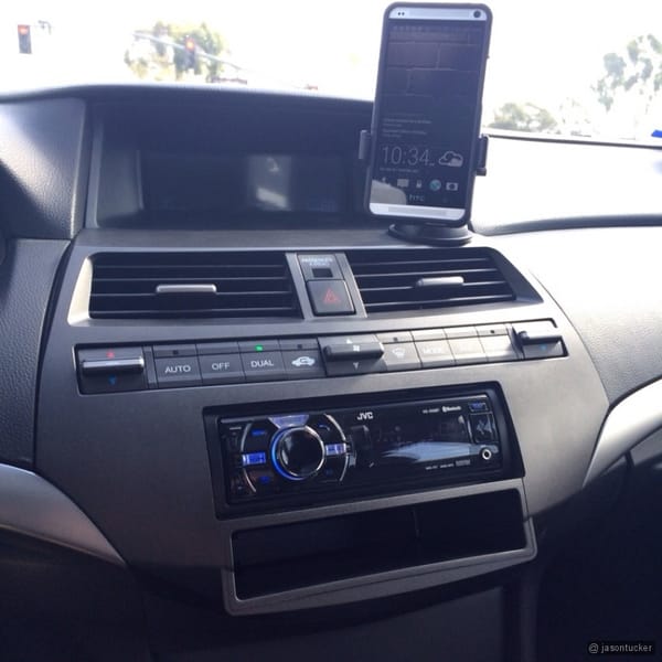 Car stereo install