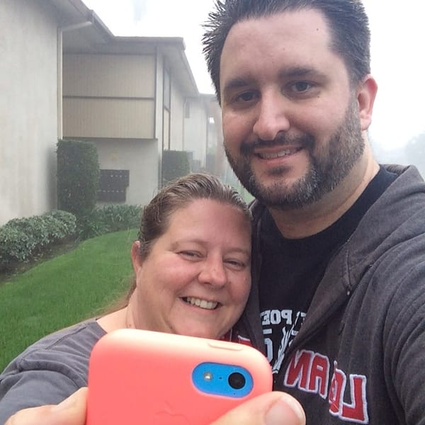 "Two" selfies after our run this morning. #365