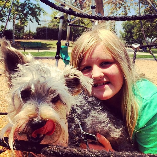 My two little ones at the park