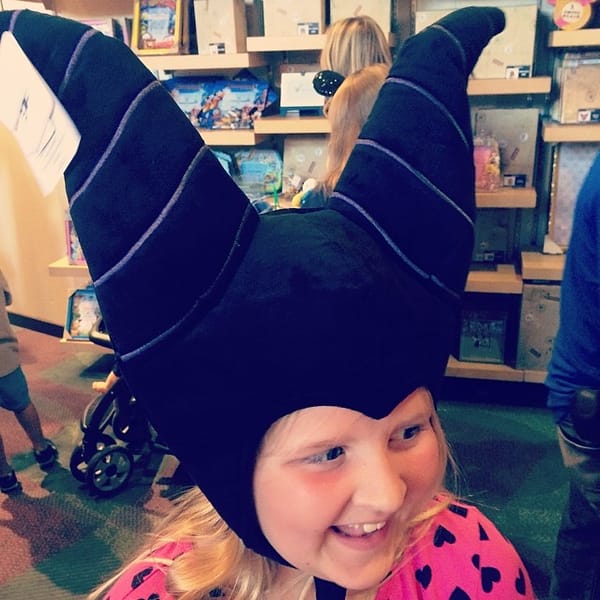 Jess as Maleficent