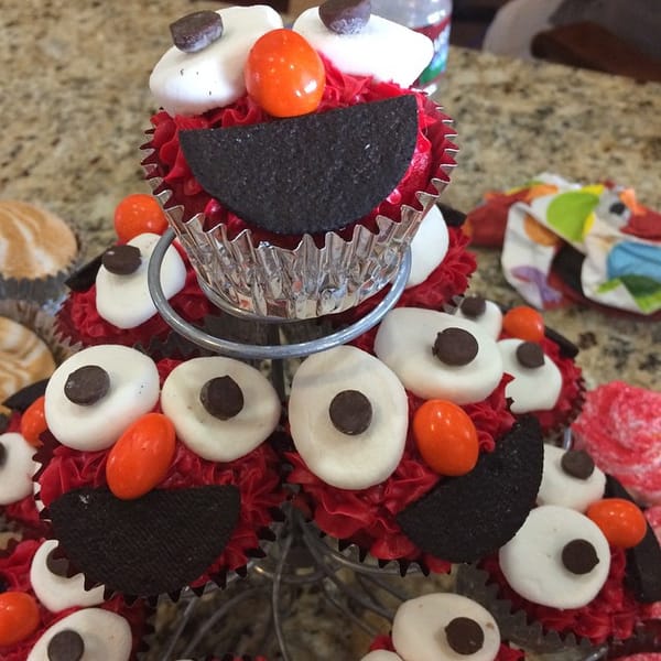 #elmo #cupcakes