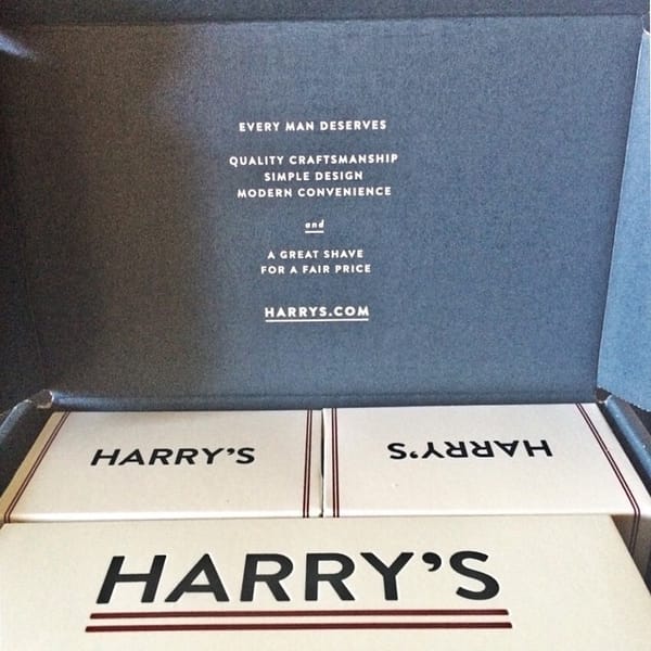 A new era @harrys #shaving