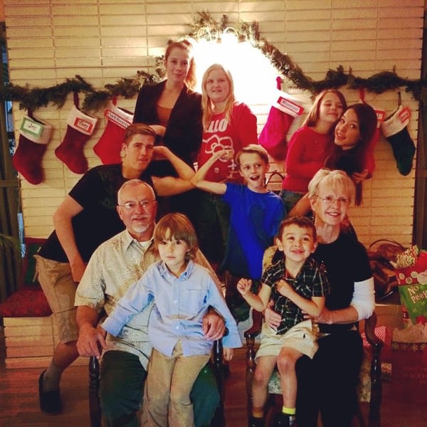 My awesome family #christmaseveeve #christmas