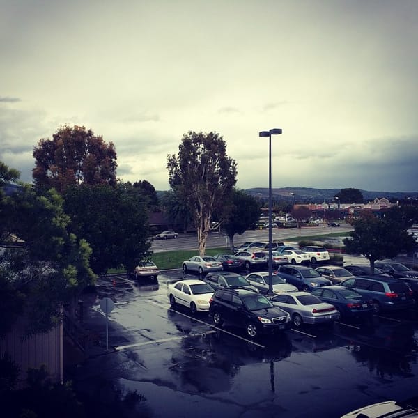 Look, there's weather outside! #socal #orangecounty #california