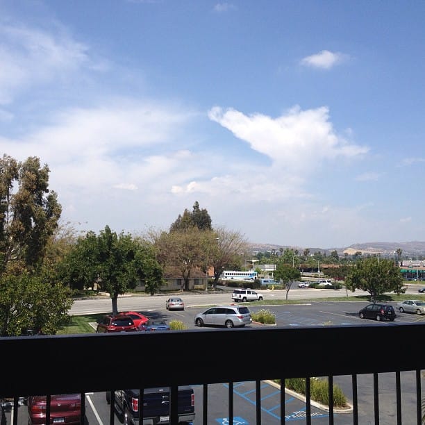 Stepped outside for a few to enjoy the gorgeous view. Feature image