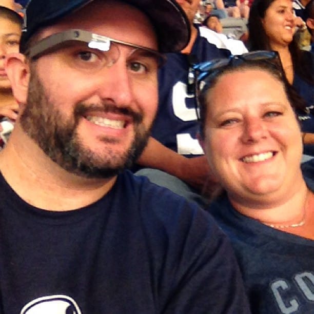 Go blue team!!!! #dallas #cowboys #football #notdisneyland #OMGhot Feature image