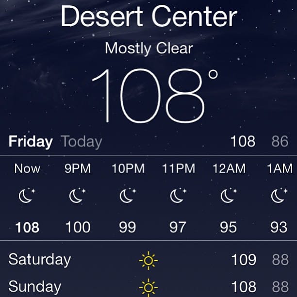 Woah, it's hot outside. Feature image