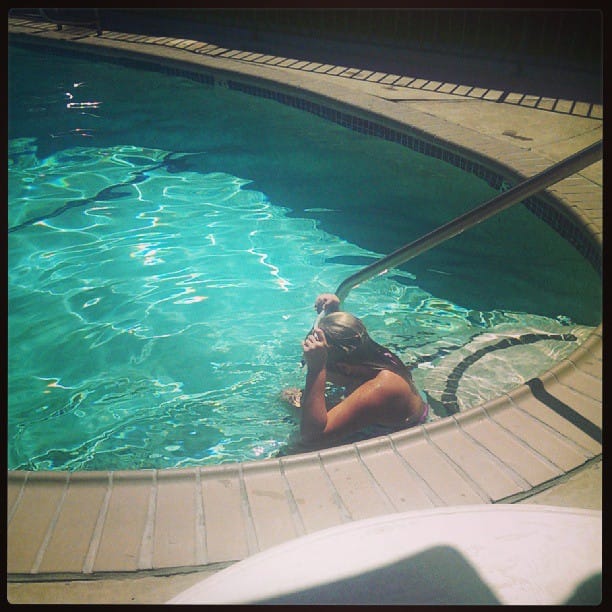 Chillin' poolside with my girlie Feature image