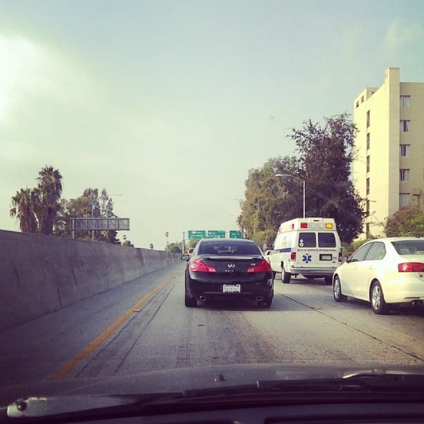 The drive to the speaker dinner. Stupid traffic #wclax Feature image