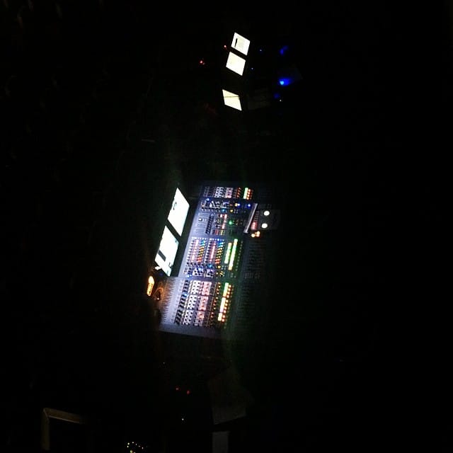 It was "dark" in the worship center in the morning. The church mixing board & Road Hog lighting controller #365 Feature image