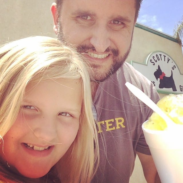 Scotty's for shave ice. #fathersday #icecreamonthebottom Feature image