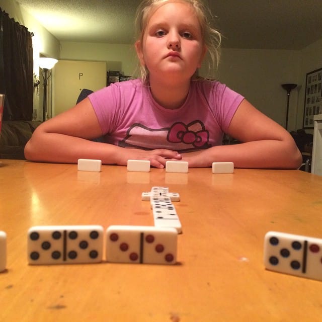 ... And I'm yelling dominos! Feature image