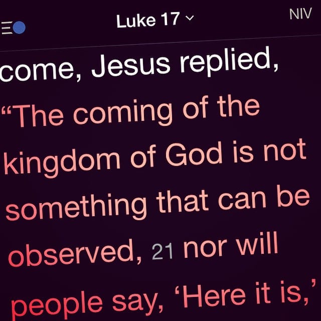 Luke 17 #evfreefullerton #kingdomcome Feature image