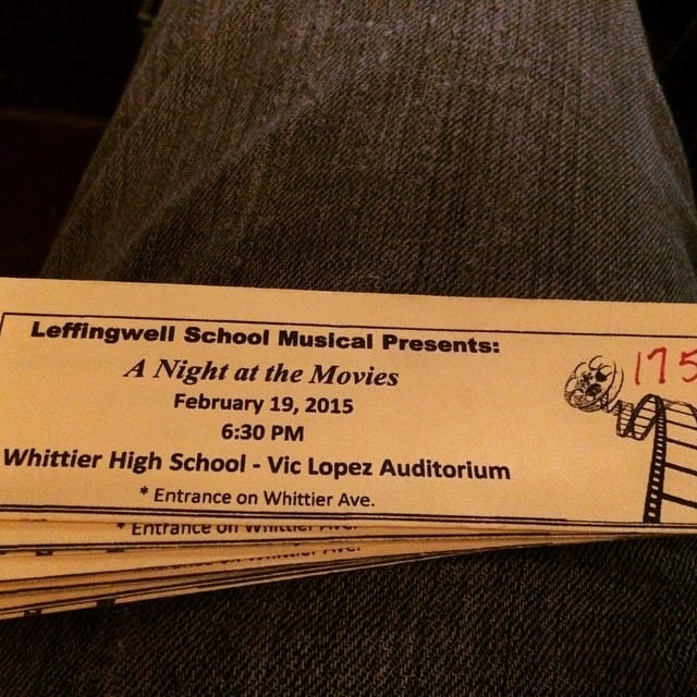 Leffingwell School Musical "A night at the movies" Feature image