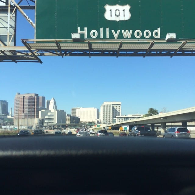 Heading out to Hollywood for lunch. Feature image