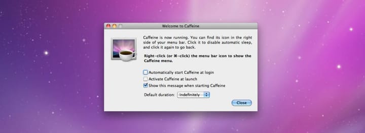 How to keep your Mac awake during presentations - Caffeine Feature image