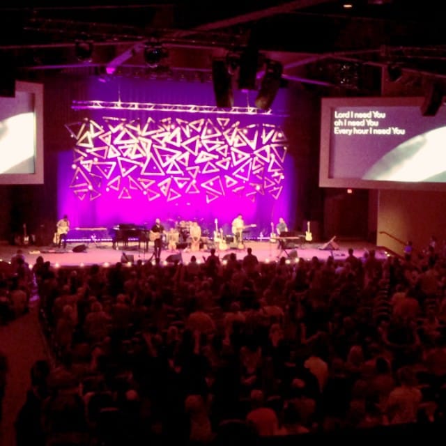 "My one defense, my righteousness Oh God, how I need you" #thestirring #evfreefullerton #worshipmusic Feature image