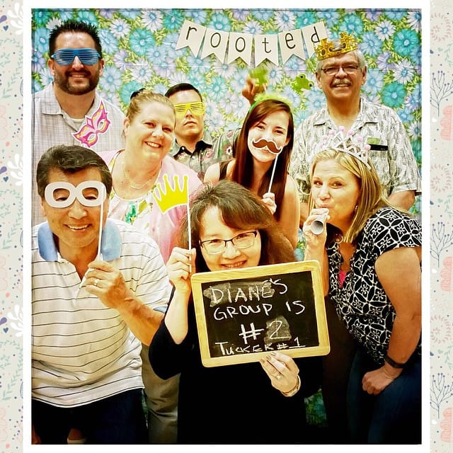 Having some silly fun at our #Rooted Celebration Dinner #evfreerooted #evfreefullerton Feature image