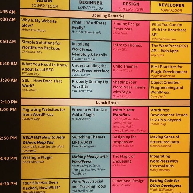 I'm speaking today about Understanding the WordPress Interface at #wcsd2015 Feature image