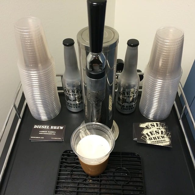 Enjoying at. I really need a coffee kegerator at work. @dieselbrewcoffee Feature image