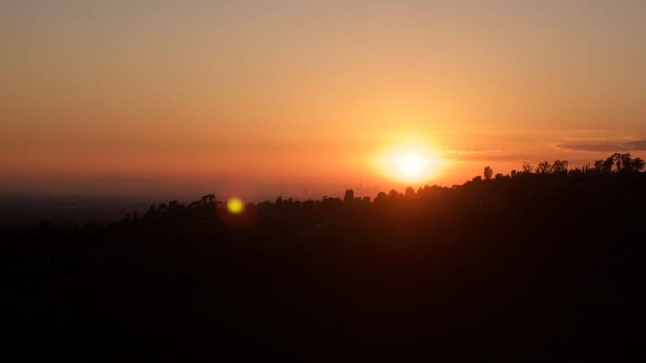 Second sunset timelapse from Arroyo Pescadero Trail Feature image