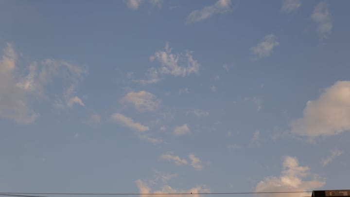 Head in the clouds - 4K time-lapse of clouds with birds on a power line Feature image
