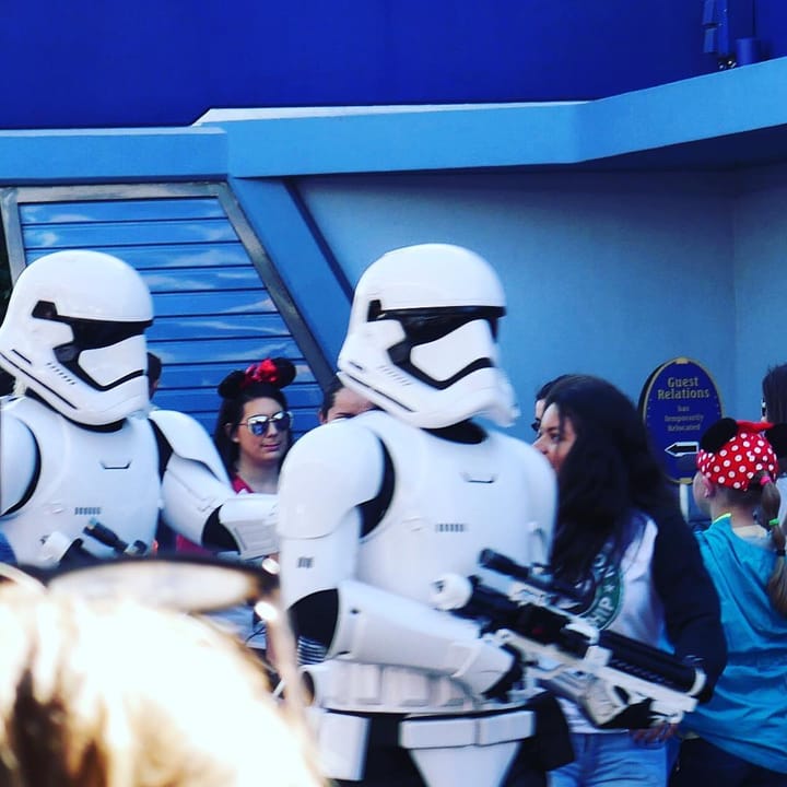 Watching the Stormtroopers walk by Feature image