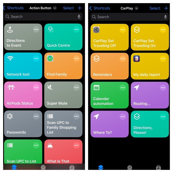 Automating with iOS using CarPlay and the Action Button Feature image